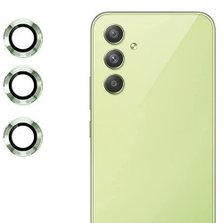 Протектор задна камера метални рингове MBX за Samsung Galaxy A54 5G (A546B), Зелен