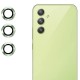 Стъклен протектор с метални рингове за задна камера MBX за Samsung Galaxy A54 5G (A546B), Зелен от Fonax.bg