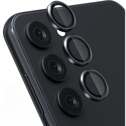 Протектор задна камера метални рингове MBX за Samsung Galaxy S23 Plus (S916B), Черен