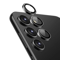 Протектор задна камера метални рингове MBX за Samsung Galaxy S23 (S911B), Черен