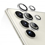 Протектор задна камера метални рингове MBX за Samsung Galaxy S23 Ultra (S918B), Сребрист
