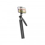 Селфи стик Hoco K19 трипод статив с безжично дистанционно управление, черен