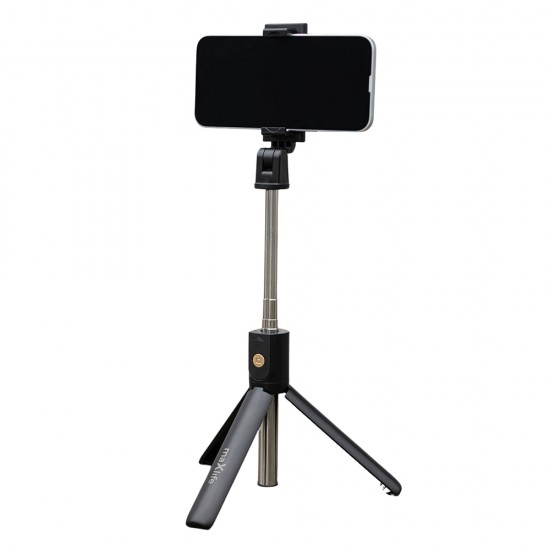 Селфи стик Maxlife MXST-100 Трипод с Bluetooth, Черен от Fonax.bg
