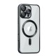 Силиконов кейс bSmart Chrome Magsafe с протектори за камерите, За iPhone 17 Pro (6.3), Черен от Fonax.bg