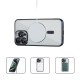 Силиконов кейс bSmart Chrome Magsafe с протектори за камерите, За iPhone 17 Pro Max (6.9), Черен от Fonax.bg
