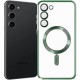 Силиконов кейс bSmart Chrome Magsafe с протектори за камерите, За Samsung Galaxy A27, Зелен