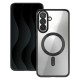 Силиконов кейс bSmart Chrome Magsafe с протектори за камерите, За Samsung Galaxy S26 FE, Черен