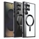 Силиконов кейс bSmart Chrome Magsafe с протектори за камерите, За Samsung Galaxy S26 Ultra, Черен от Fonax.bg