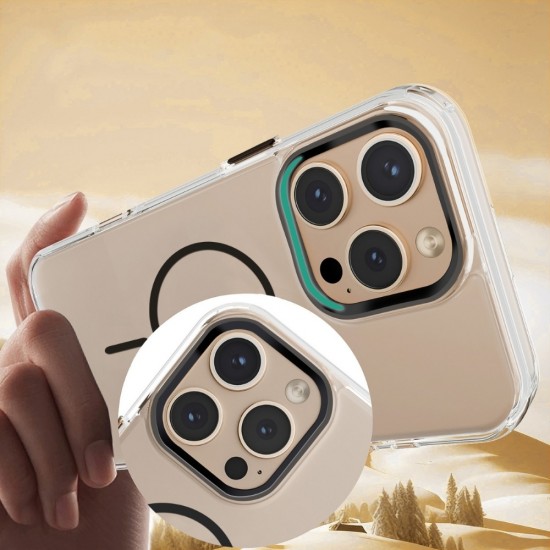 Силиконов кейс bSmart Clear Thin Magsafe, За iPhone 17 Air (6.9), Черен от Fonax.bg