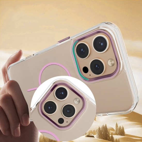 Силиконов кейс bSmart Clear Thin Magsafe, За iPhone 17 Air (6.9), Розов от Fonax.bg