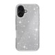Силиконов кейс bSmart Glitter 3в1 за iPhone 17 (6.3) сребрист от Fonax.bg
