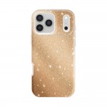 Силиконов кейс bSmart Glitter 3в1 за iPhone 17 Pro Max (6.9) златист
