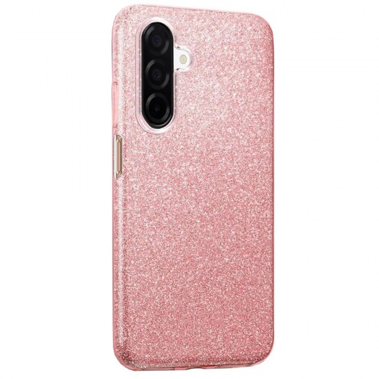 Силиконов кейс bSmart Glitter 3в1 за Samsung Galaxy A17 розов от Fonax.bg