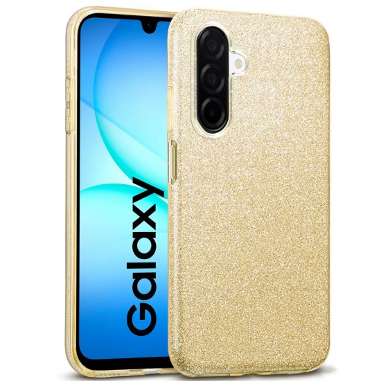 Силиконов кейс bSmart Glitter 3в1 за Samsung Galaxy A17 златист от Fonax.bg