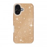 Силиконов кейс bSmart Glitter 3в1 за Samsung Galaxy A37 златист