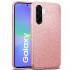 Силиконов кейс bSmart Glitter 3в1 за Samsung Galaxy A56 / A36 розов