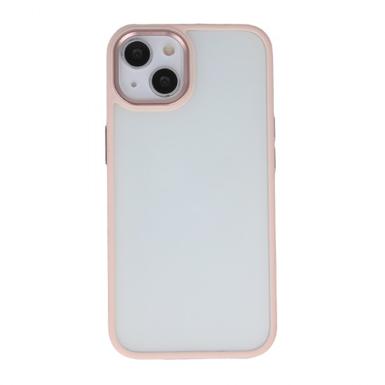 Силиконов кейс bSmart Silicone Satin Matt Case, За iPhone 14 (6.1), Розов от Fonax.bg
