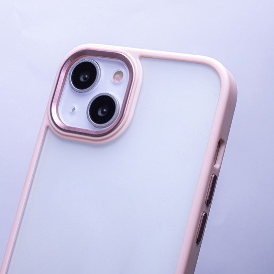 Силиконов кейс bSmart Silicone Satin Matt Case, За iPhone 14 Pro Max (6.7), Бледорозов от Fonax.bg