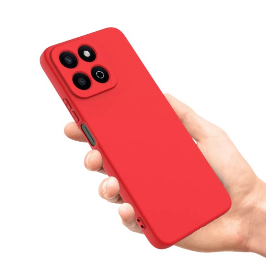 Силиконов кейс bSmart Silicone Soft Cover, За Honor 400 Smart / X7d, Червен от Fonax.bg