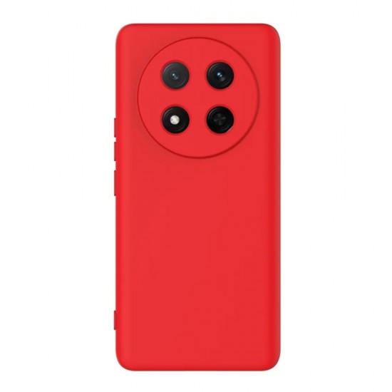 Силиконов кейс bSmart Silicone Soft Cover, За Honor Magic7 Lite, Червен от Fonax.bg