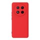 Силиконов кейс bSmart Silicone Soft Cover, За Honor Magic7 Lite, Червен от Fonax.bg