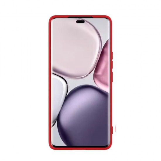 Силиконов кейс bSmart Silicone Soft Cover, За Honor Magic8 Lite, Червен от Fonax.bg