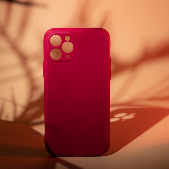 Силиконов кейс bSmart Silicone Soft Cover, За iPhone 11 (6.1), Вива Маджента от Fonax.bg