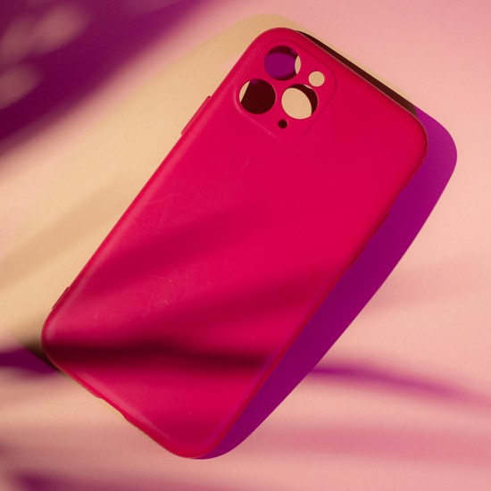 Силиконов кейс bSmart Silicone Soft Cover, За iPhone 11 (6.1), Вива Маджента от Fonax.bg