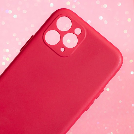 Силиконов кейс bSmart Silicone Soft Cover, За iPhone 11 (6.1), Вива Маджента от Fonax.bg