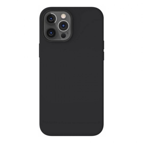 Силиконов кейс bSmart Silicone Soft Cover, За iPhone 12/12 Pro (6.1), Черен от Fonax.bg