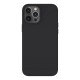 Силиконов кейс bSmart Silicone Soft Cover, За iPhone 12/12 Pro (6.1), Черен от Fonax.bg