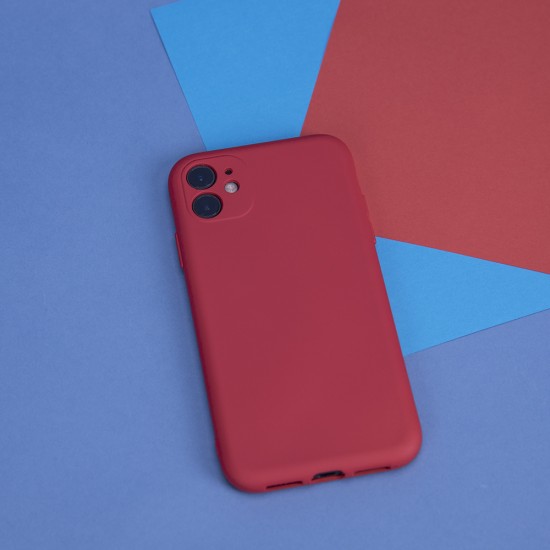 Силиконов кейс bSmart Silicone Soft Cover, За iPhone 13 Pro (6.1), Червен от Fonax.bg
