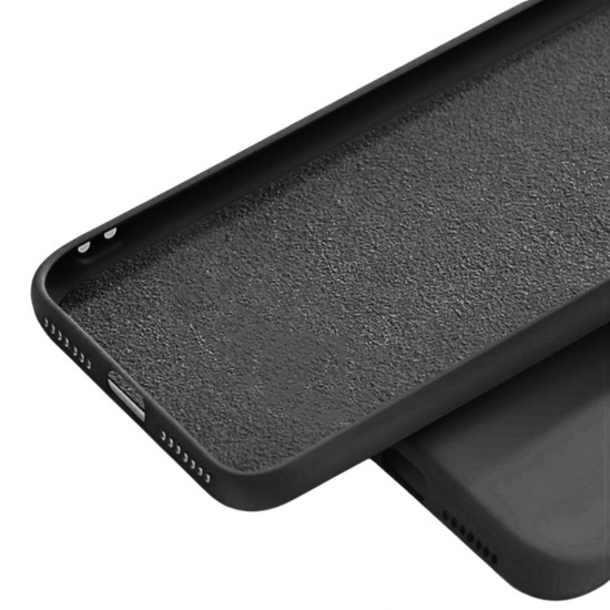 Силиконов кейс bSmart Silicone Soft Cover, За iPhone 16e, Черен от Fonax.bg