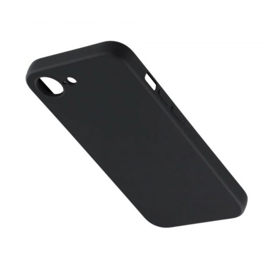 Силиконов кейс bSmart Silicone Soft Cover, За iPhone 16e, Черен от Fonax.bg