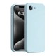Силиконов кейс bSmart Silicone Soft Cover, За iPhone 16e, Светлосин от Fonax.bg