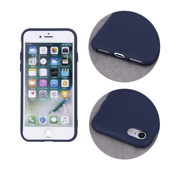 Силиконов кейс bSmart Silicone Soft Cover, За Samsung Galaxy A13 5G/A04s (A136U/A047F), Тъмносин от Fonax.bg