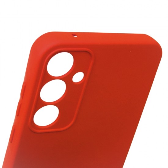 Силиконов кейс bSmart Silicone Soft Cover, За Samsung Galaxy A37, Червен
