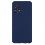 Силиконов кейс bSmart Silicone Soft Cover, За Samsung Galaxy A52 4G/5G/A52s (A525F/A526B/A528B), Тъмносин