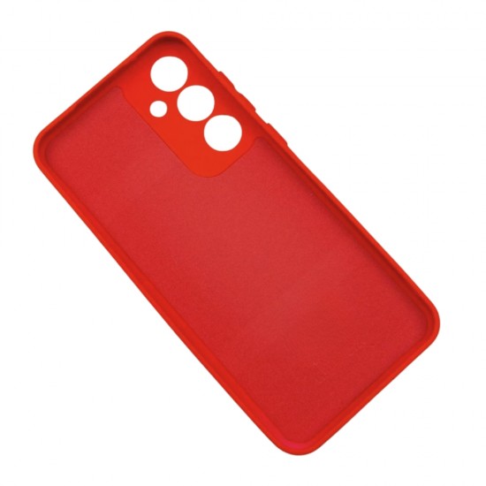 Силиконов кейс bSmart Silicone Soft Cover, За Samsung Galaxy A57, Червен