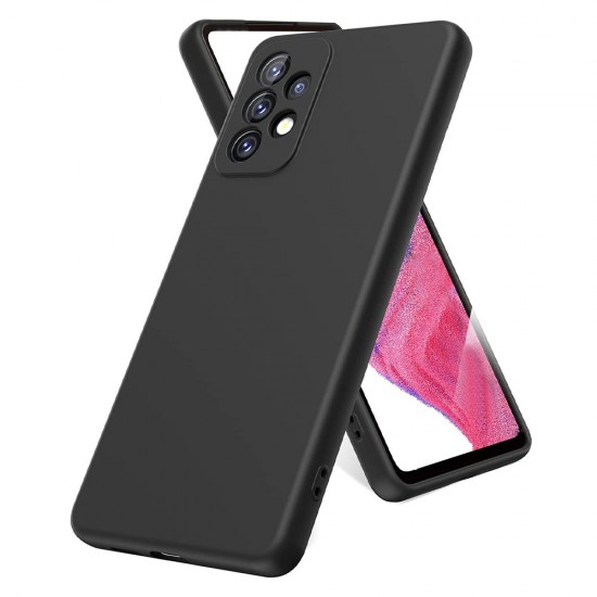 Силиконов кейс bSmart Silicone Soft Cover, За Samsung Galaxy A73 5G (A736B),Черен от Fonax.bg