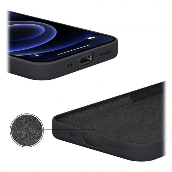 Силиконов кейс bSmart Silicone Soft Cover, За Samsung Galaxy A73 5G (A736B),Черен от Fonax.bg