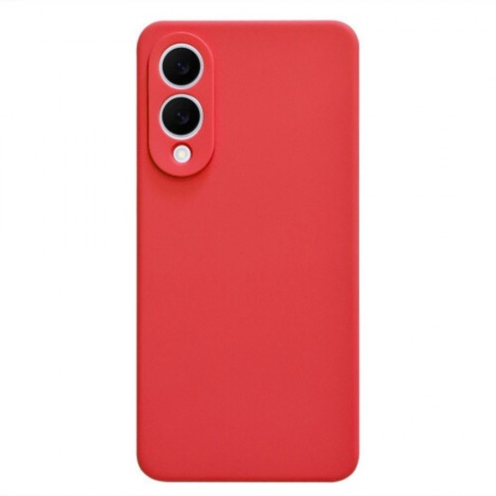 Силиконов кейс bSmart Silicone Soft Cover, За Samsung Galaxy S25 Edge, Червен от Fonax.bg