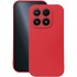 Силиконов кейс bSmart Silicone Soft Cover, За Xiaomi 17, Червен