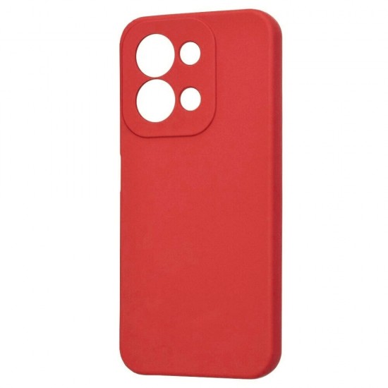 Силиконов кейс bSmart Silicone Soft Cover, За Xiaomi Redmi 17, Червен