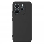 Силиконов кейс bSmart Silicone Soft Cover, За Xiaomi Redmi Note 15 5G / 4G, Черен