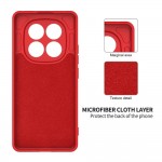 Силиконов кейс bSmart Silicone Soft Cover, За Xiaomi Redmi Note 15 Pro 5G, Червен