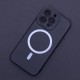 Силиконов кейс bSmart Silicone Soft Magsafe, За iPhone 15 Plus (6.7), Черен от Fonax.bg