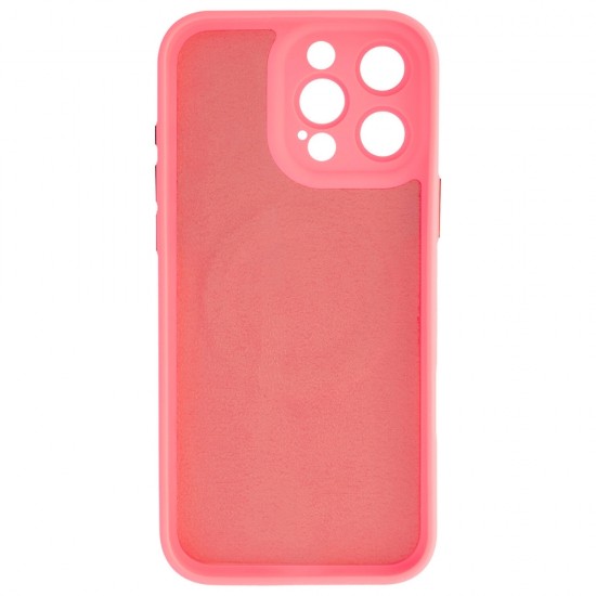 Силиконов кейс bSmart Ultra Trendy Vivid MagSafe, За iPhone 16 Pro (6.3), Розов от Fonax.bg