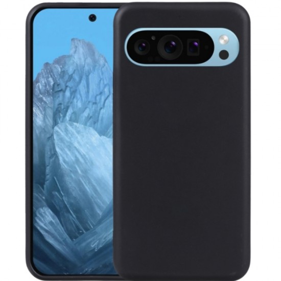 Силиконов кейс iPaky матиран, За Google Pixel 9/Pixel 9 Pro, Черен от Fonax.bg