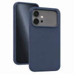 Силиконов кейс iPaky матиран, За Honor 600 Pro, Тъмносин